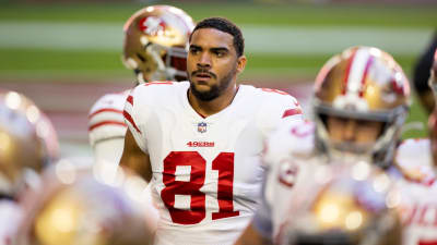 49ers' Jordan Reed will play vs. Packers; six players elevated from  practice squad