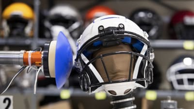 New helmets could help doctors 'see' concussions on football