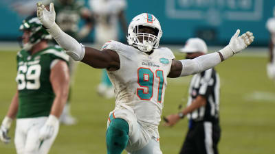 Miami Dolphins Emmanuel Ogbah Howard or ANY Custom Chrome 