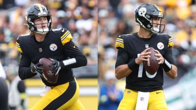 Steelers tab Kenny Pickett to start second half, bench struggling Mitch  Trubisky - On3