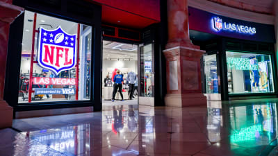 NFL Las Vegas Store Copy Landing Page