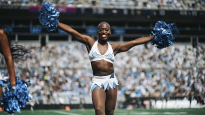 First openly transgender NFL cheerleader Justine Lindsay a 'face of the  possible
