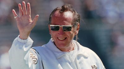 Al Davis, Los Angeles Raiders managing general partner, looks lost in  thought during the closing arguments in Salinas, Calif., June 30, 1983, in  the final day of the eminent domain trial brought