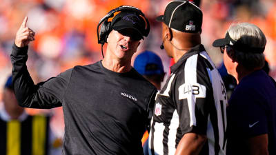 John Harbaugh makes no apologies for extending 100-yard rushing streak on  final play of Ravens win over Broncos