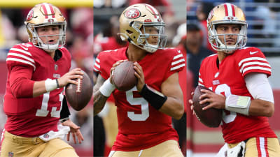 Jimmy Garoppolo to leave San Francisco 49ers opening door to Brock Purdy vs Trey  Lance - Mirror Online