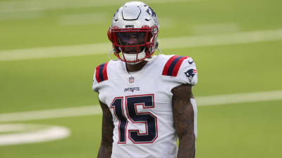 New England Patriots wide receiver N'Keal Harry catches a pass in the first  half of an NFL football game against the Cincinnati Bengals, Sunday, Dec.  15, 2019, in Cincinnati. (AP Photo/Gary Landers