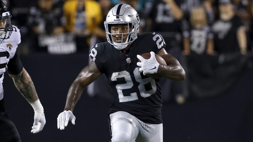 Zamir White hopes for a major role as he and the Raiders await Josh Jacobs'  return