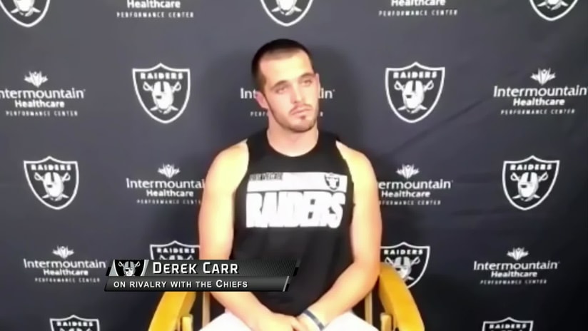 Raiders News: Derek Carr confident in the offensive line - Silver And Black  Pride