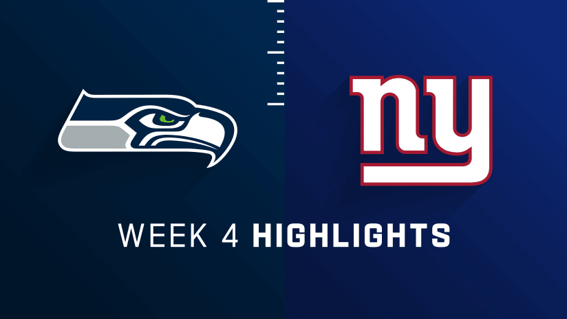 NFL Game Recap Week 4: Seattle Seahawks 24, New York Giants 3