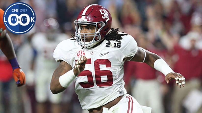 First Look: Scouting Alabama OLB Tim Williams