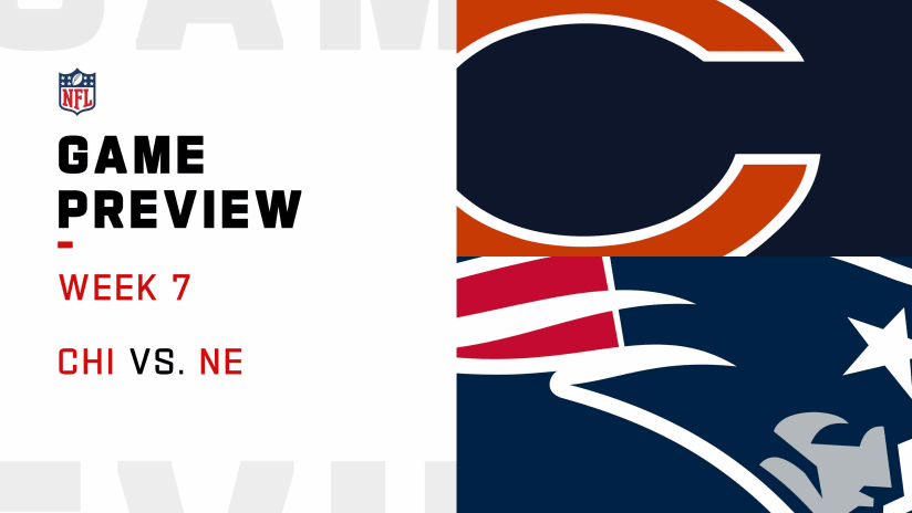 Game Preview: Chicago Bears at New England Patriots