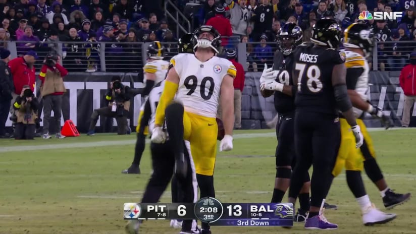 Pittsburgh Steelers OLB T.J. Watt talks about pool plunge: 'I don't know  how I missed the step, but I did'