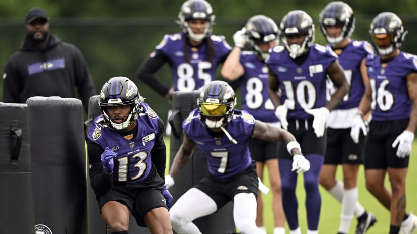 August 20, 2018: Baltimore Ravens running back Gus Edwards (35) runs with  the ball during NFL football preseason game action between the Baltimore  Ravens and the Indianapolis Colts at Lucas Oil Stadium