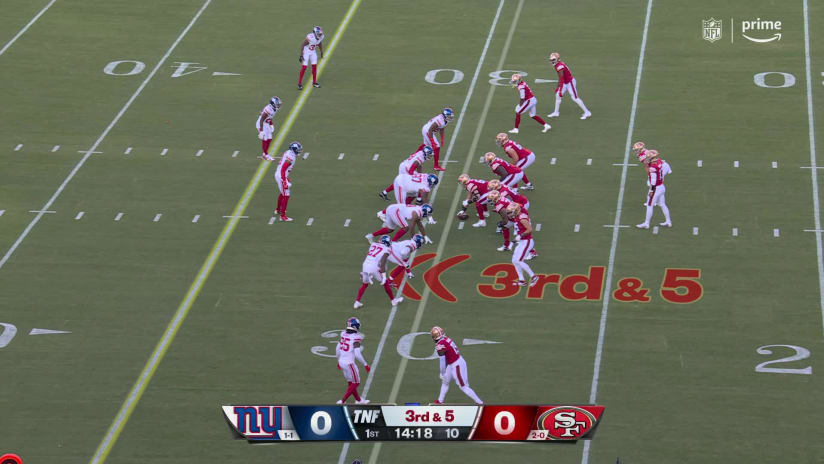 New York Giants 12-30 San Francisco 49ers: Brock Purdy throws for