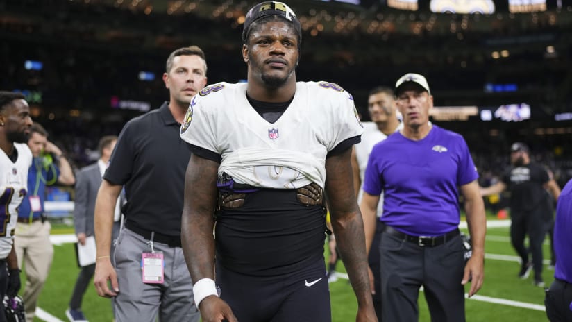 Ravens' Jackson shrugs off leg injury, keeps focus on wins