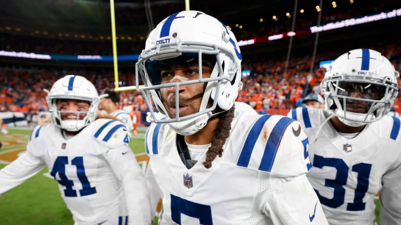 Colts' Stephon Gilmore on big plays vs. Russell Wilson: 'He kept trying me,  so I had to make him pay'