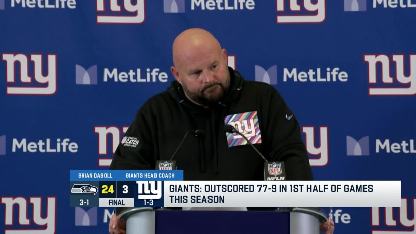 Giants head coach Brian Daboll: Playoff experience is 'probably overrated'