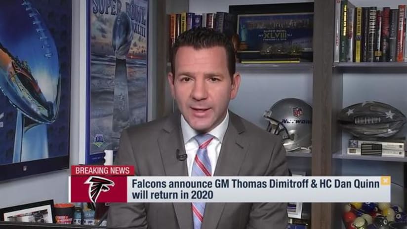 Falcons announce Quinn, GM Dimitroff will stay for 2020