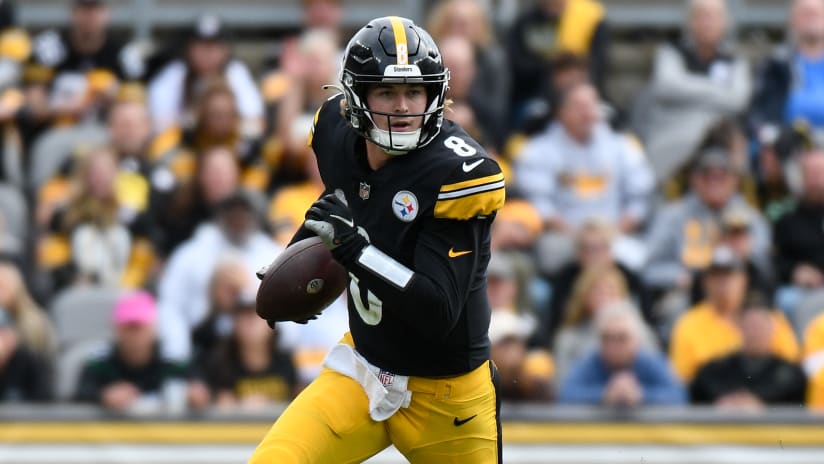 Kenny Pickett replaces Mitch Trubisky as Steelers QB vs. Jets