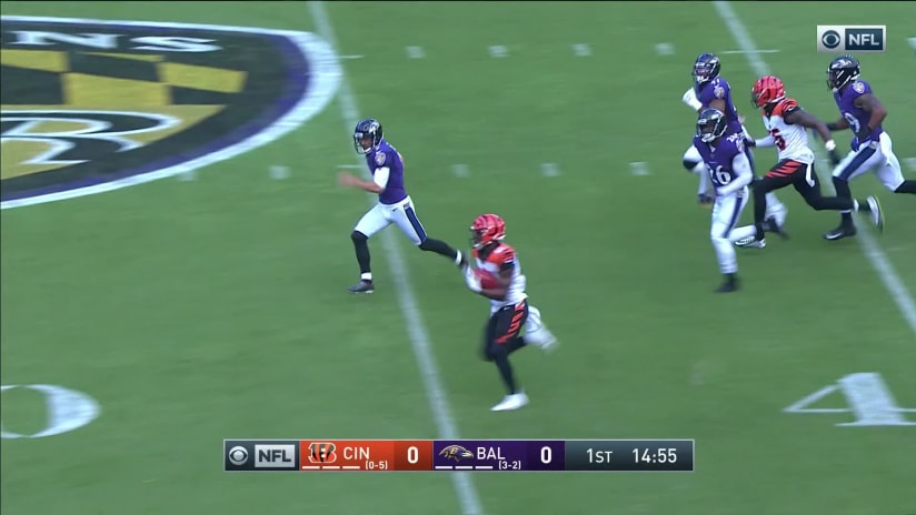 Highlight] Today marks 49 days until the 2023 NFL Season starts! Let's  remember this game winning 49 yard TD pass from Andy Dalton to Tyler Boyd  against the Ravens back in 2017.