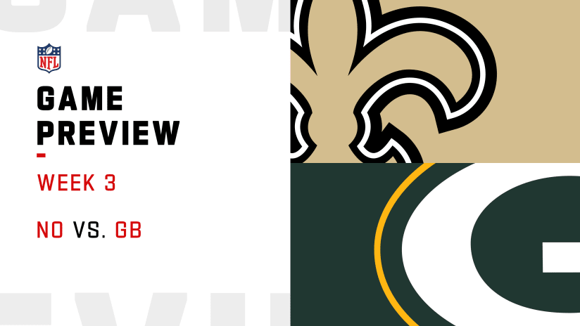 How to Watch the New Orleans Saints vs. Green Bay Packers - NFL: Week 3