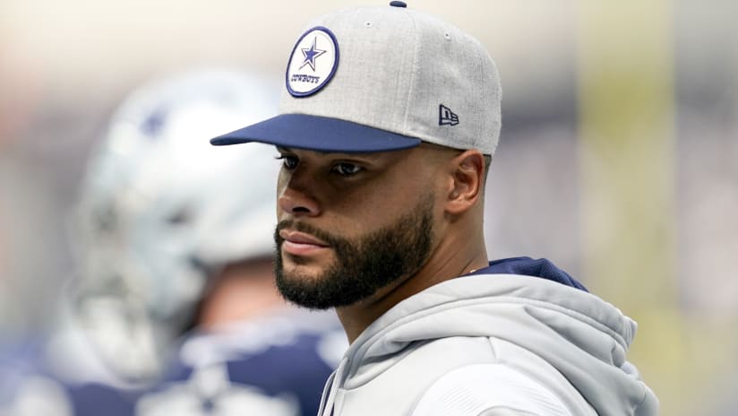 FOX Sports: NFL on X: #Cowboys QB Dak Prescott is listed as questionable  for Sunday vs. the #Eagles. The Cowboys have stated they expect Cooper Rush  to start.  / X