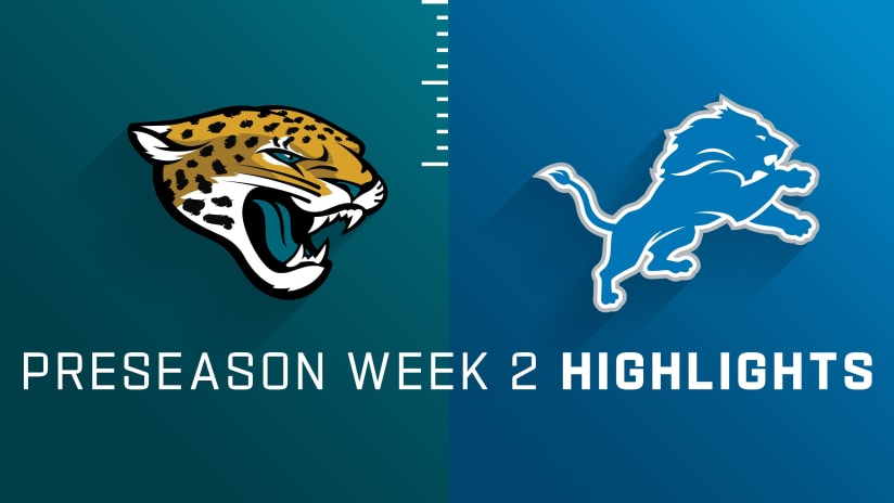 Highlights: Jacksonville Jaguars 25-7 Detroit Lions in NFL preseason