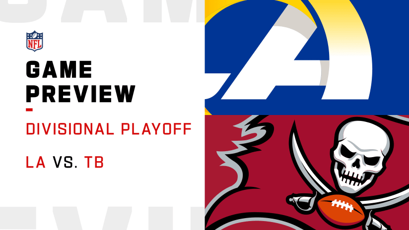 Bucs to Face LA Rams on January 23 at 3pm ET in NFC Divisional Round