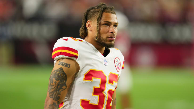 Arizona Cardinals safety Tyrann Mathieu (32) in action against the  Philadelphia Eagles during an NFL game at Lincoln Financial Field in  Philadelphia, PA on Sunday, Oct. 08, 2017. (AP Photo/Brad Penner Stock