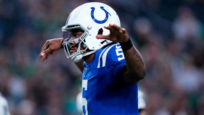 Colts' QB Richardson plays a full half, Colts beat Eagles 27-13 in