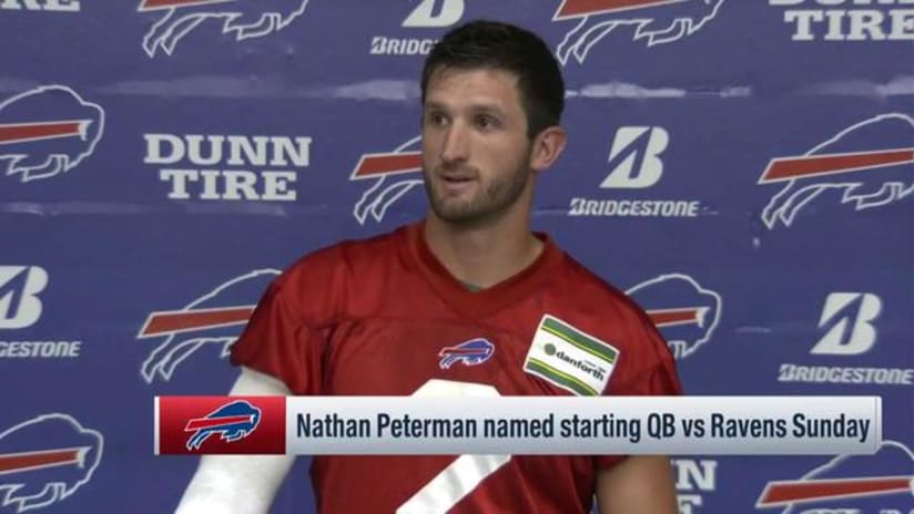 Buffalo Bills name Nathan Peterman as starting QB vs. Baltimore