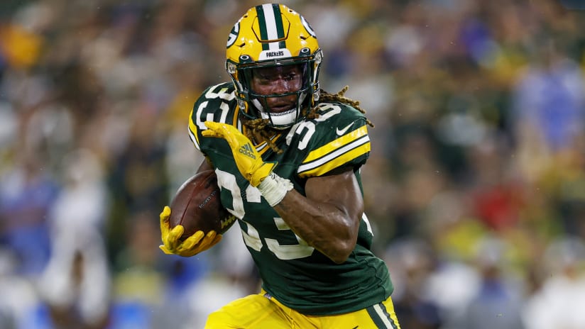 In wake of his father's death, Packers' Aaron Jones vows to honor