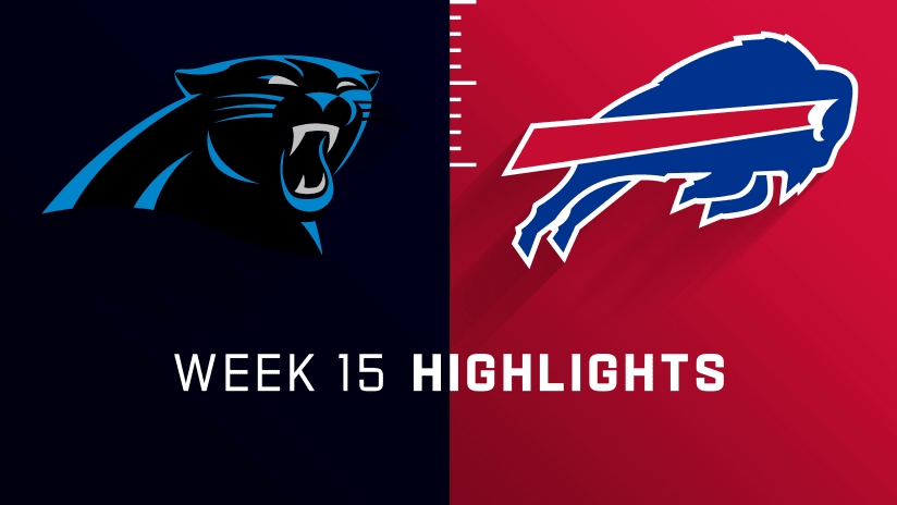 Buffalo Bills-Carolina Panthers game in Week 15 has time locked in