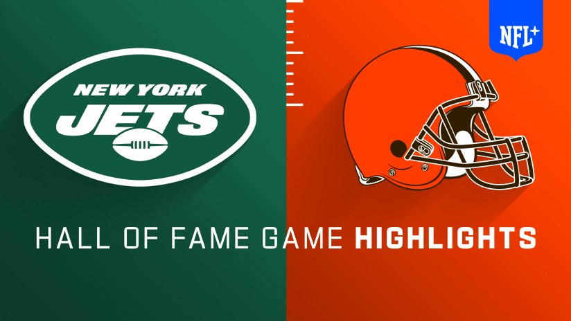 Watch Jets vs Browns Hall of Fame NFL Game 2023 Live Online