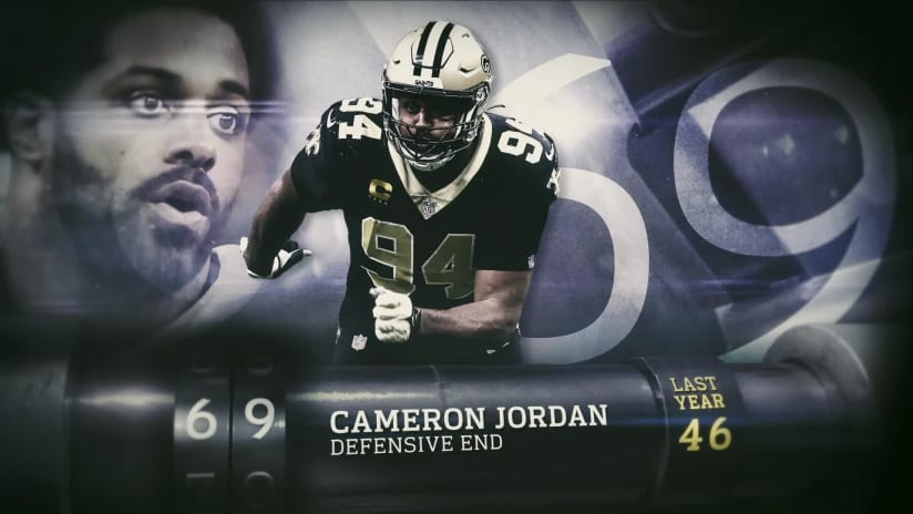 Cameron Jordan leads five Saints on CBS' Top 100 NFL Players of 2021