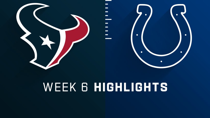 Indianapolis Colts vs. Houston Texans: Updated betting odds in Week 6