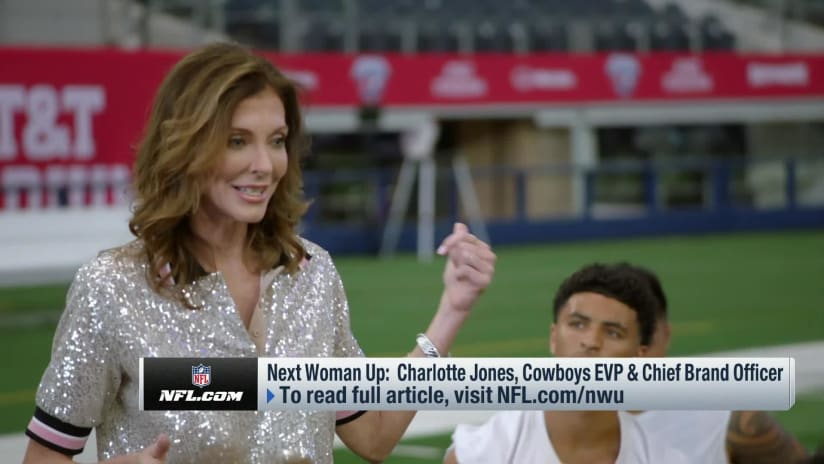 Next Woman Up: Charlotte Jones, EVP and Chief Brand Officer for the Dallas  Cowboys