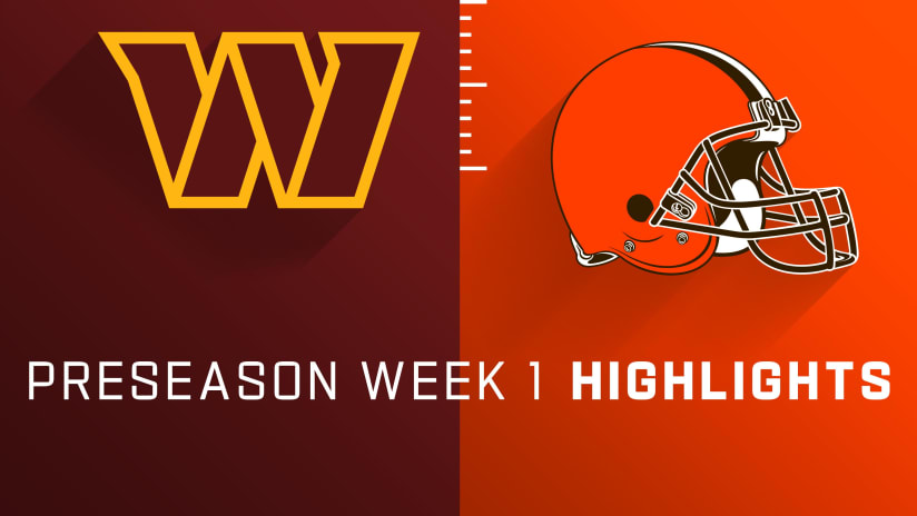 NFL preseason Week 1: Browns practice, game schedule this week