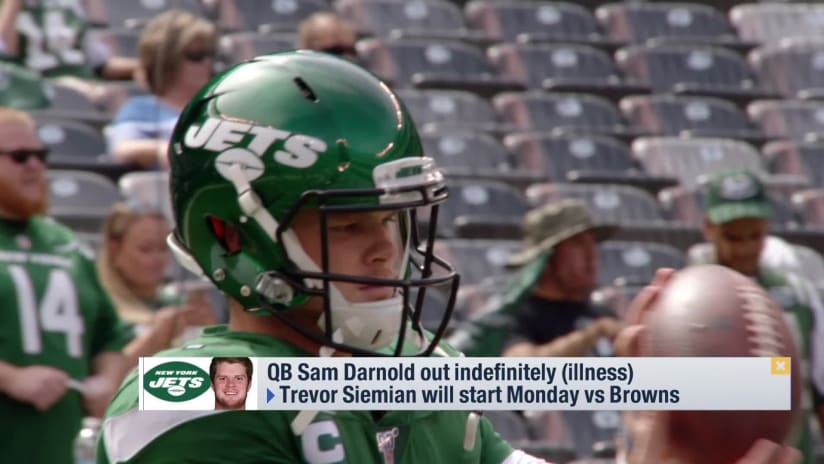 Sam Darnold Out Indefinitely With Mono - The New York Times