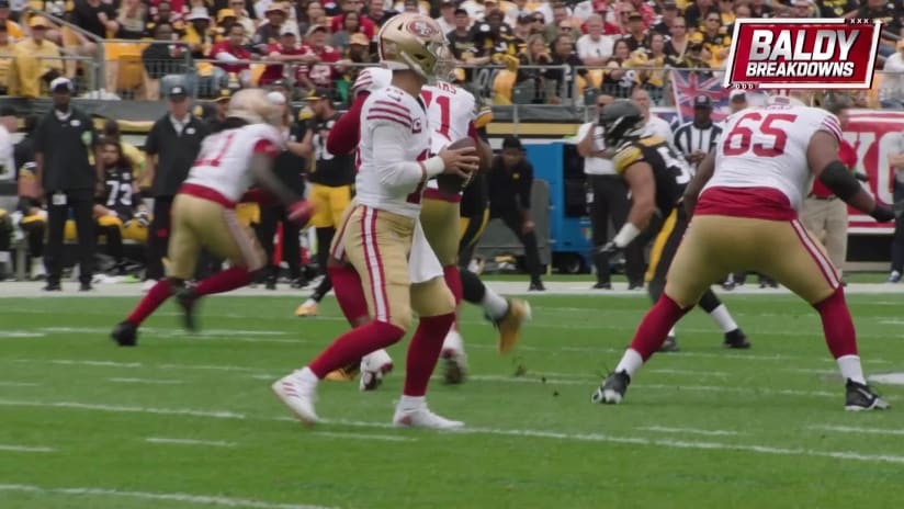 49ers playing pin the tail on the calendar with Brock Purdy