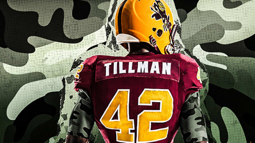 pat tillman rose bowl jersey