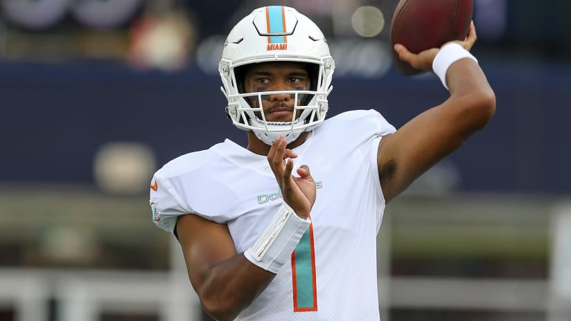 Tua Tagovailoa returns to Dolphins practice; unclear who will