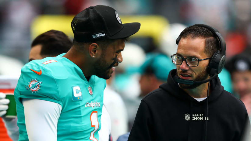 Dolphins QB Tua Tagovailoa back in concussion protocol, status vs. Patriots  in doubt 