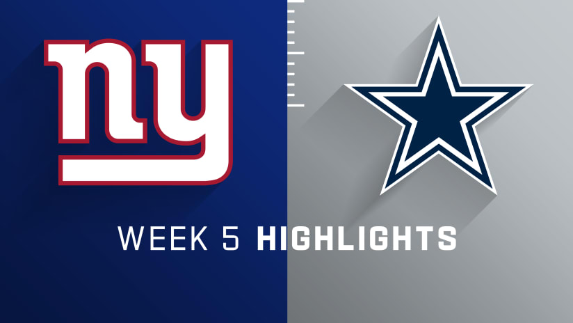 Cowboys heat up after slow start, down Giants 44-20 to improve to 4-1