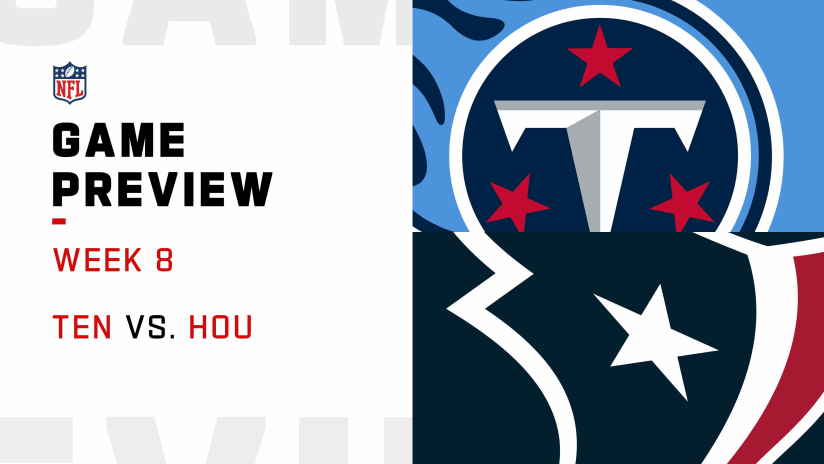 Tennessee Titans score vs Houston Texans: Live updates from NFL Week 8 game