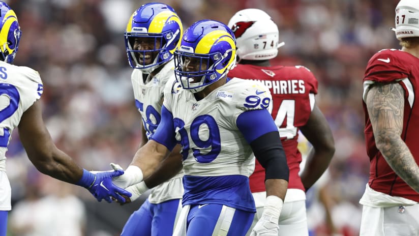 Next Gen Stats behind Aaron Donald's 100th career sack