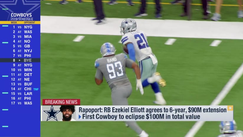 Patriots extra points: Ezekiel Elliott endorses signing ex-Cowboys