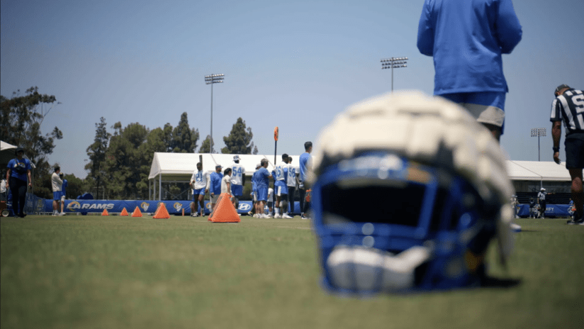 NFL Training Camp: 12 photos of players wearing the new Guardian Caps