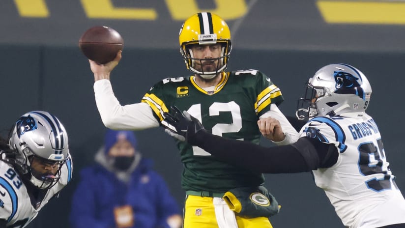 In 2015, the 6-0 Packers faced the 6-0 Broncos. Rodgers was held to only 77  passing yards while Manning threw for 340 in his final regular season win :  r/nfl