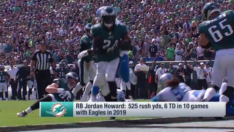 Why Eagles are bringing back ex-Dolphins RB Jordan Howard 